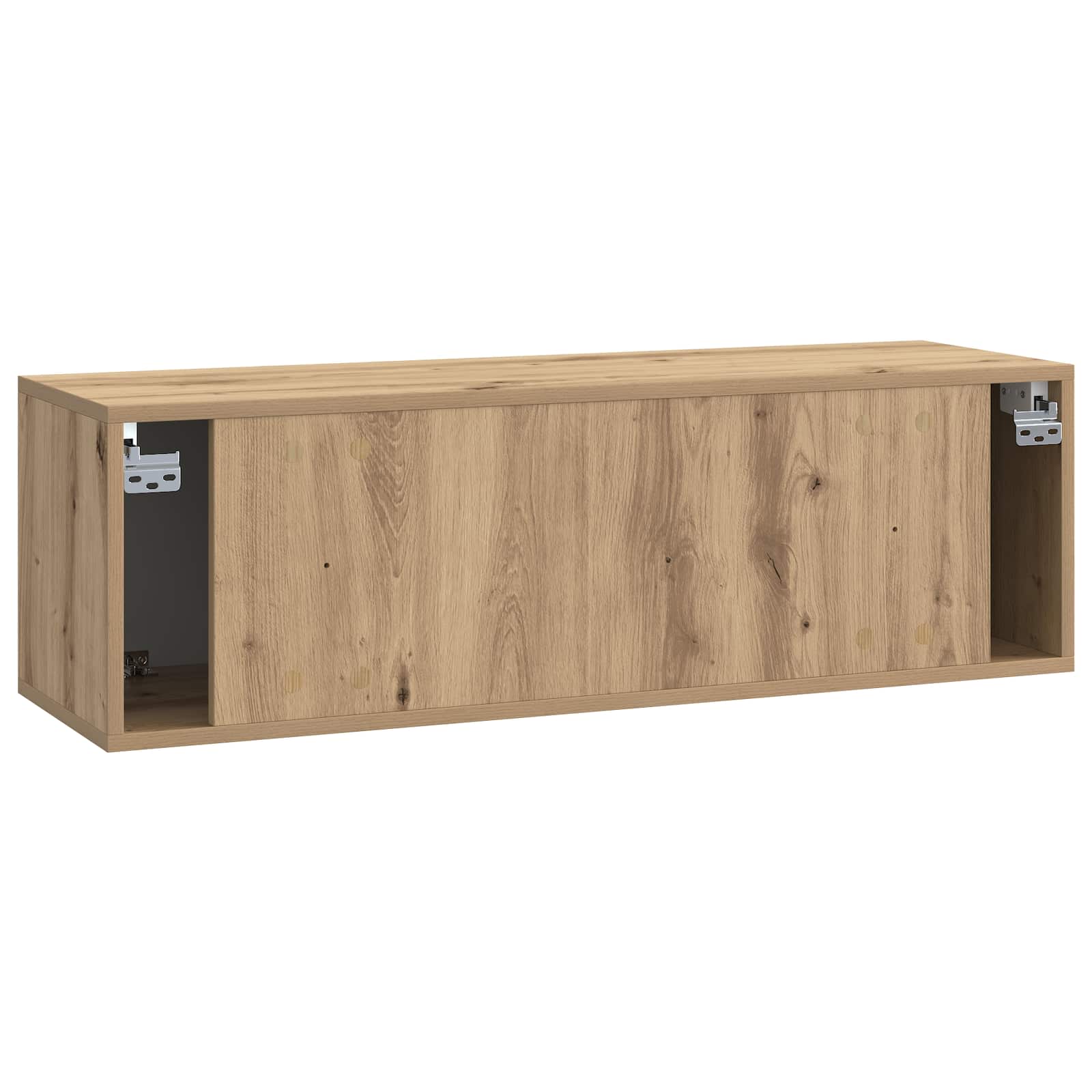 Wandmontierter TV-Schrank Artisan-Eiche 98 x 31 x 30 cm