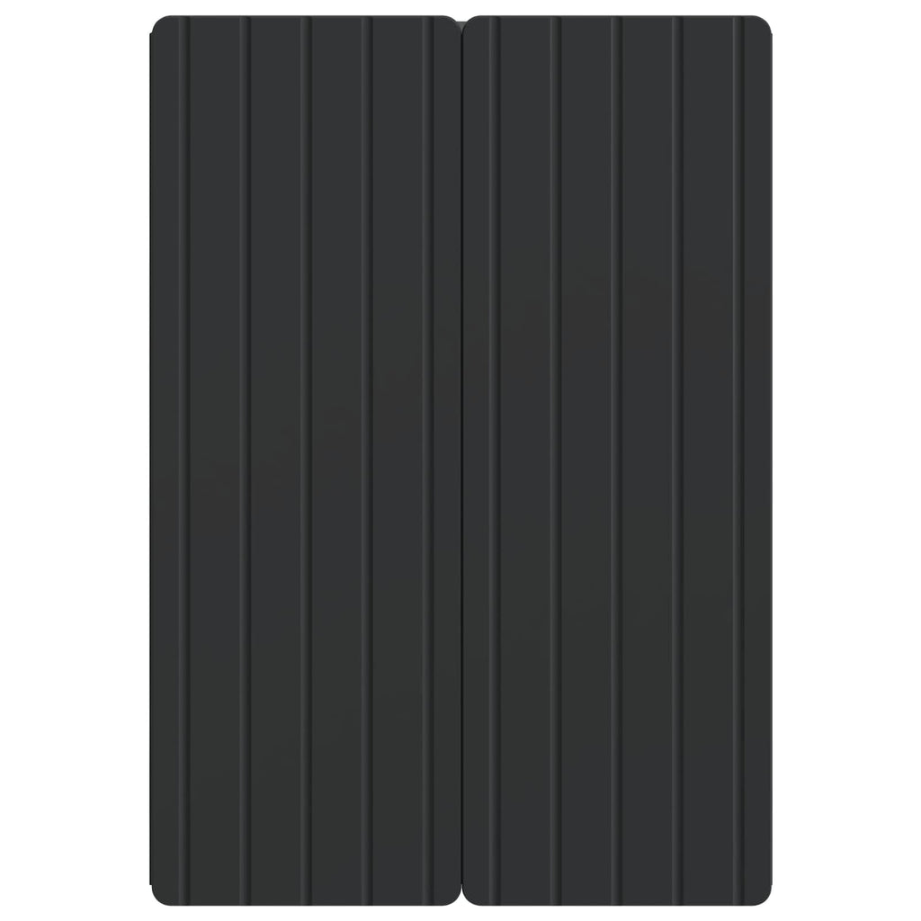 Wandschrank Schwarz 66 x 34,5 x 92 cm Holzwerkstoff