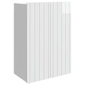 Wandschrank Hochglanz Weiß 66 x 34,5 x 92 cm Holzwerkstoff