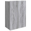 Wandschrank Grau Sonoma 66 x 34,5 x 92 cm Holzwerkstoff