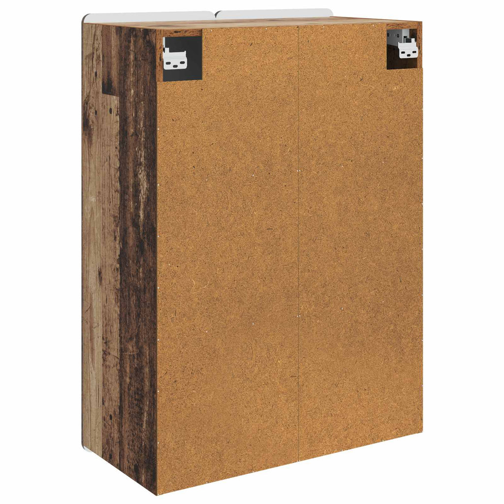 Wandschrank Altholz 66 x 34,5 x 92 cm Holzwerkstoff
