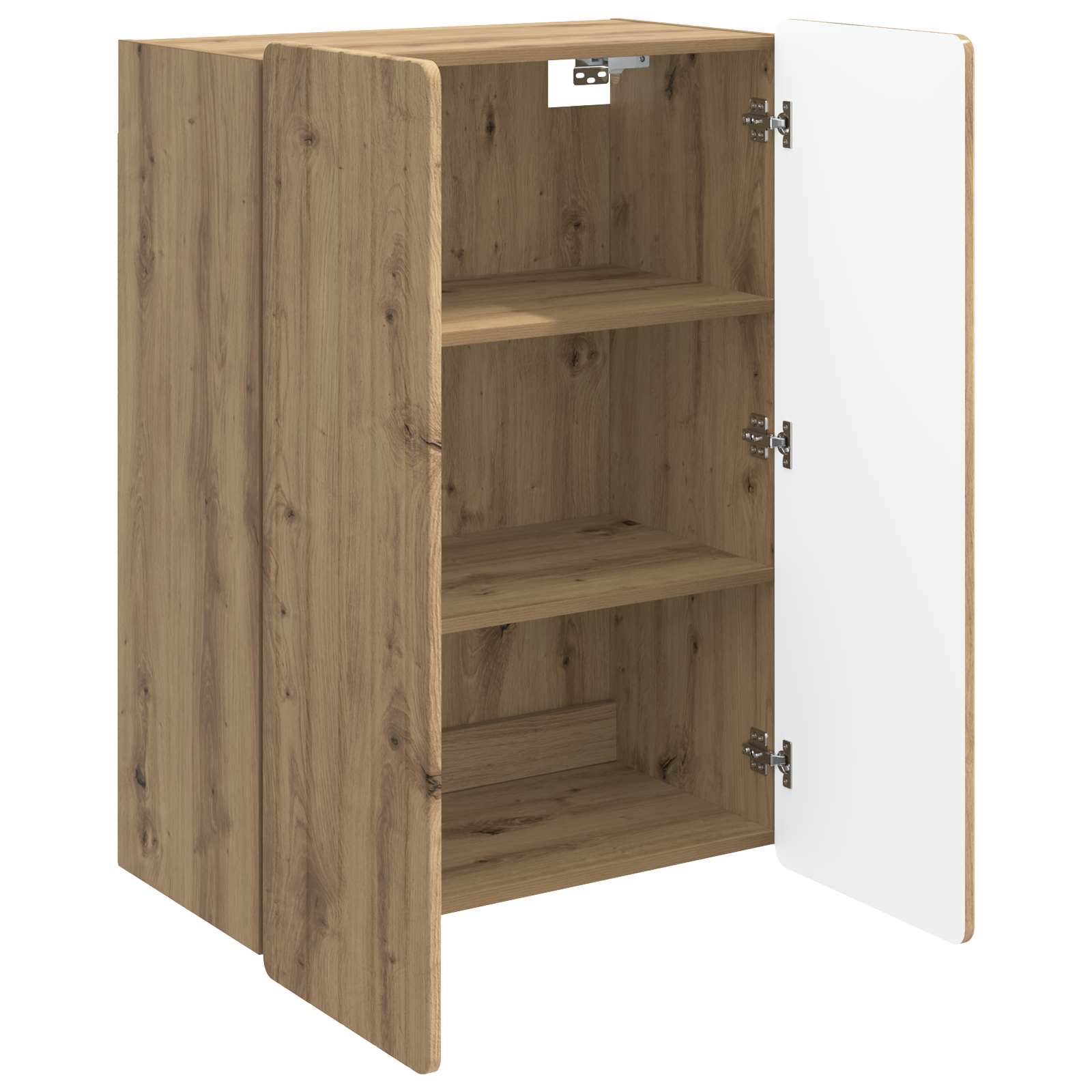 Wandschrank Artisan-Eiche 66 x 34,5 x 92 cm Holzwerkstoff