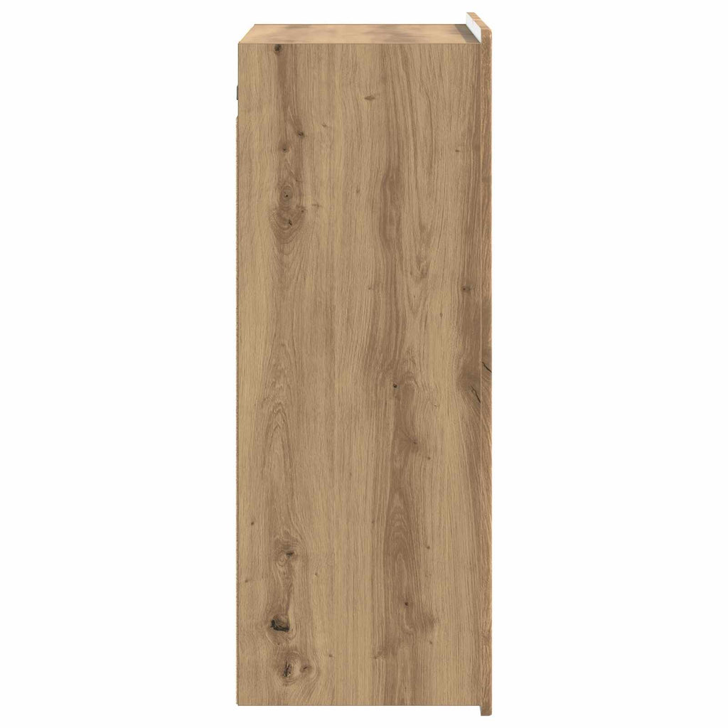 Wandschrank Artisan-Eiche 66 x 34,5 x 92 cm Holzwerkstoff