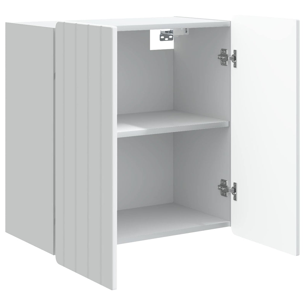 Wandschrank Weiß 59 x 31 x 64 cm Holzwerkstoff