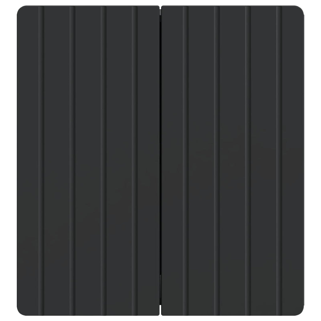 Wandschrank Schwarz 59 x 31 x 64 cm Holzwerkstoff