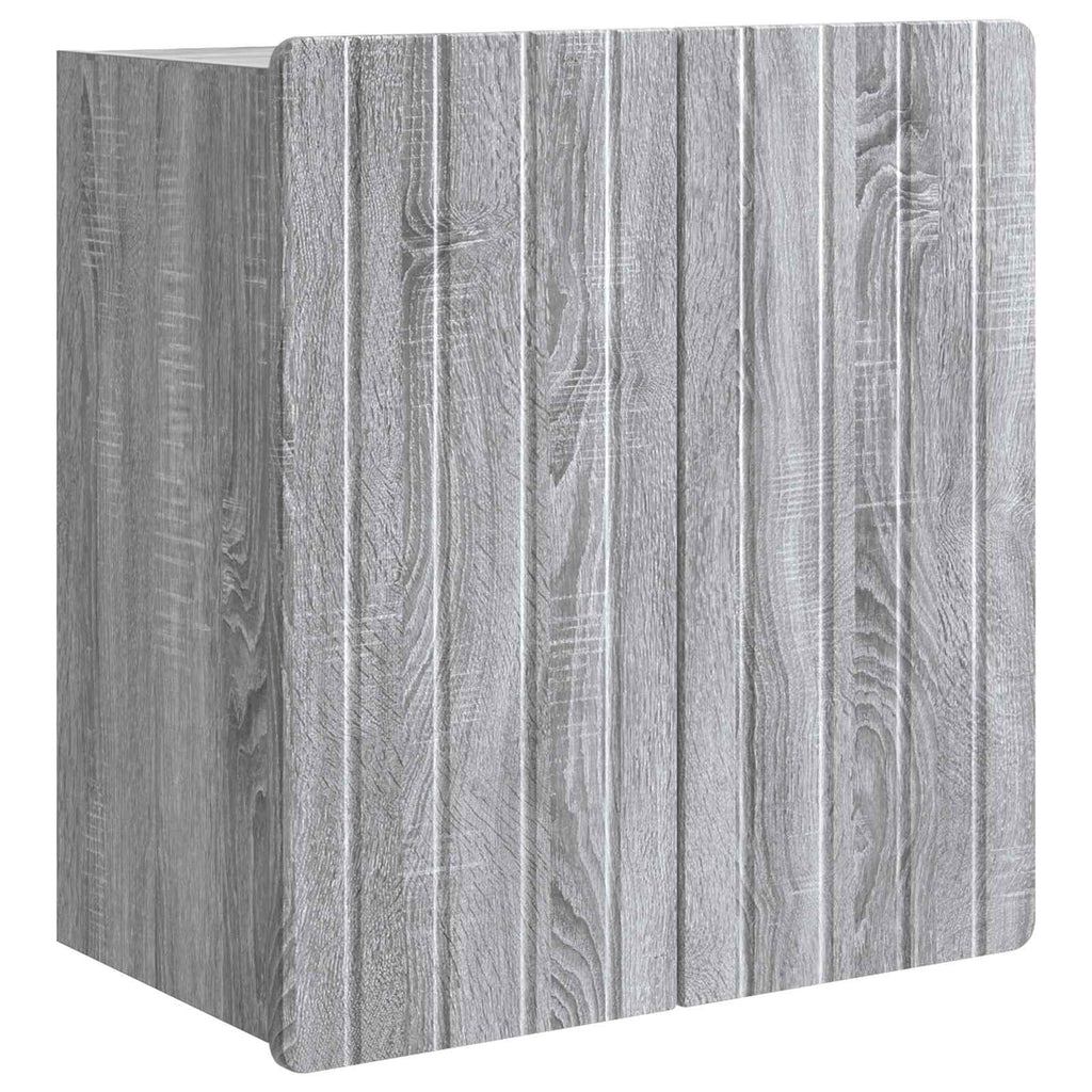 Wandschrank Grau Sonoma 59 x 31 x 64 cm Holzwerkstoff