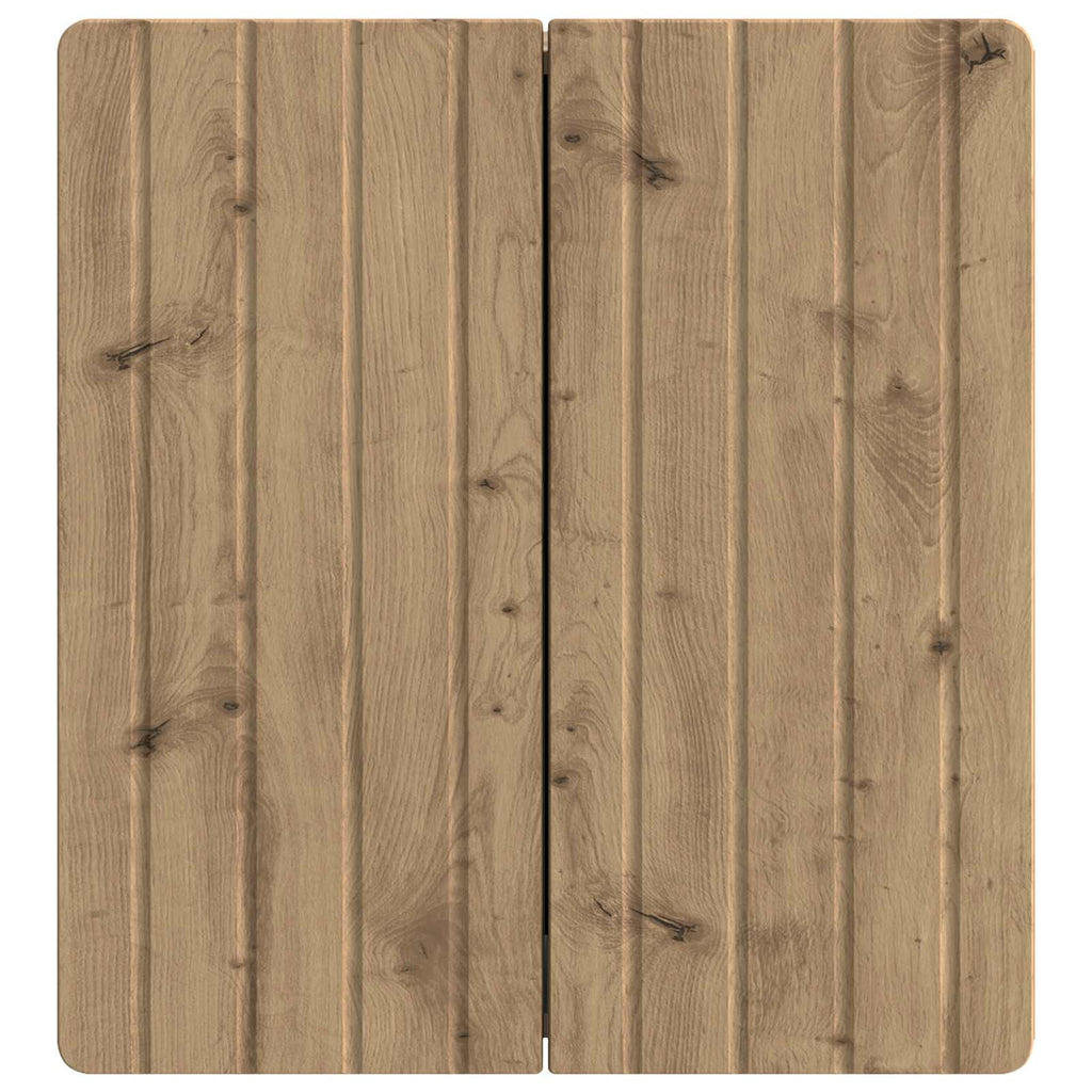 Wandschrank Artisan-Eiche 59 x 31 x 64 cm Holzwerkstoff