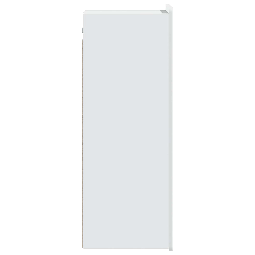 Wandschrank Weiß 33 x 34,5 x 94 cm Holzwerkstoff