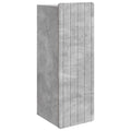 Wandschrank Betongrau 33 x 34,5 x 94 cm Holzwerkstoff
