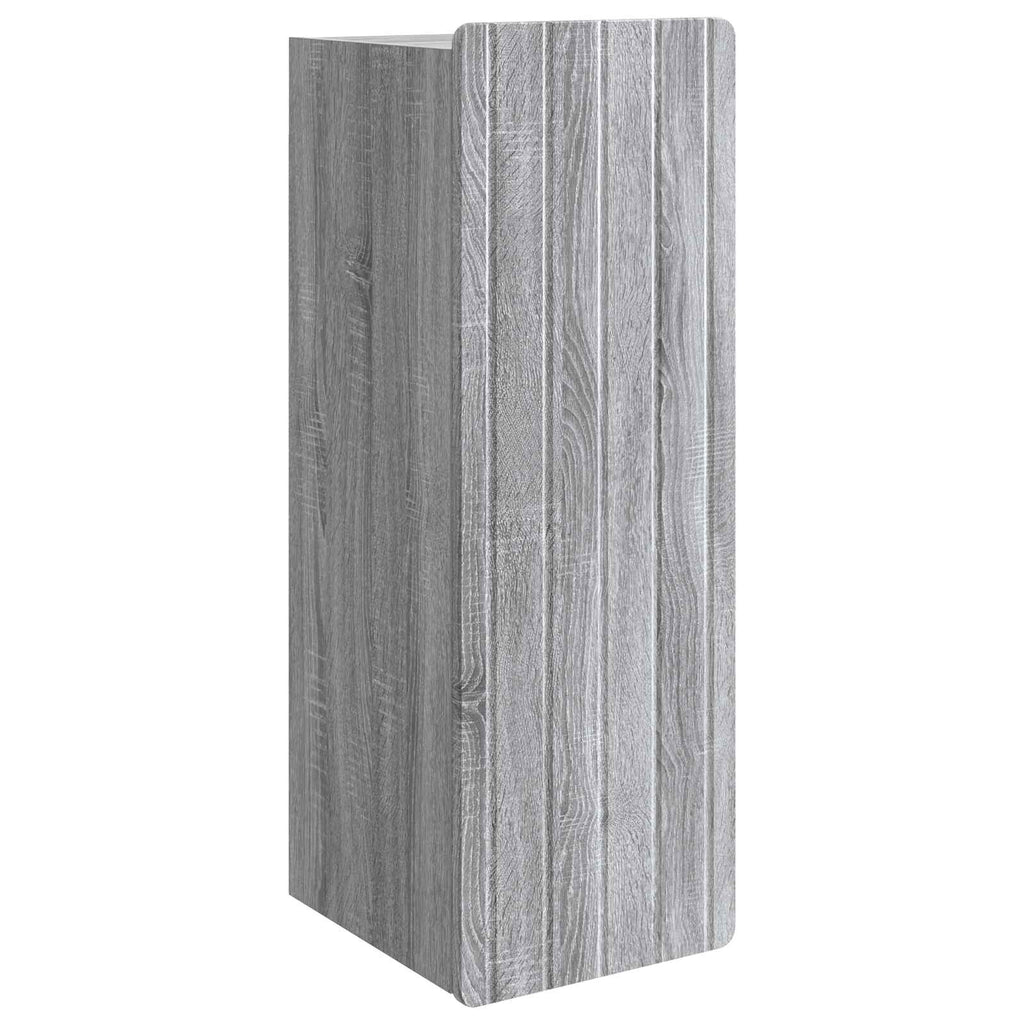 Wandschrank Grau Sonoma 33 x 34,5 x 94 cm Holzwerkstoff