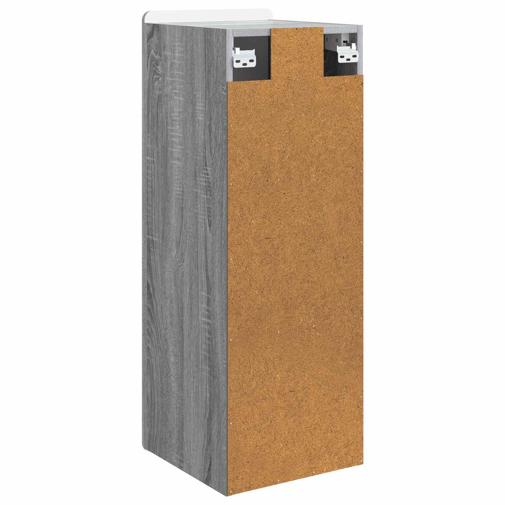 Wandschrank Grau Sonoma 33 x 34,5 x 94 cm Holzwerkstoff