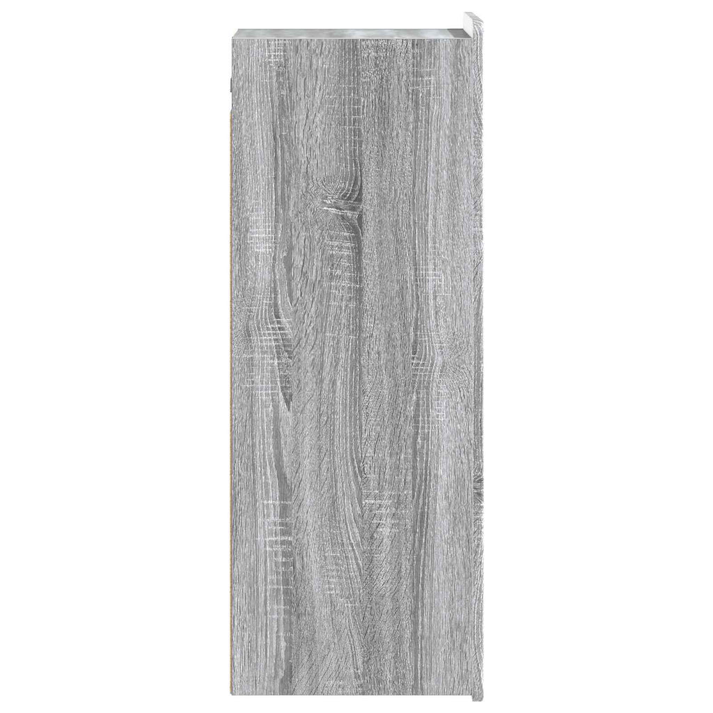 Wandschrank Grau Sonoma 33 x 34,5 x 94 cm Holzwerkstoff