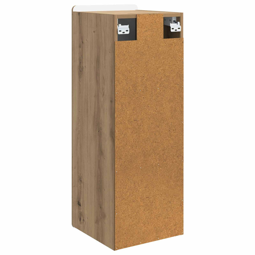 Wandschrank Artisan-Eiche 33 x 34,5 x 94 cm Holzwerkstoff