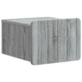 Wandmontierter Nachttisch Graues Sonoma 33 x 34,5 x 24 cm