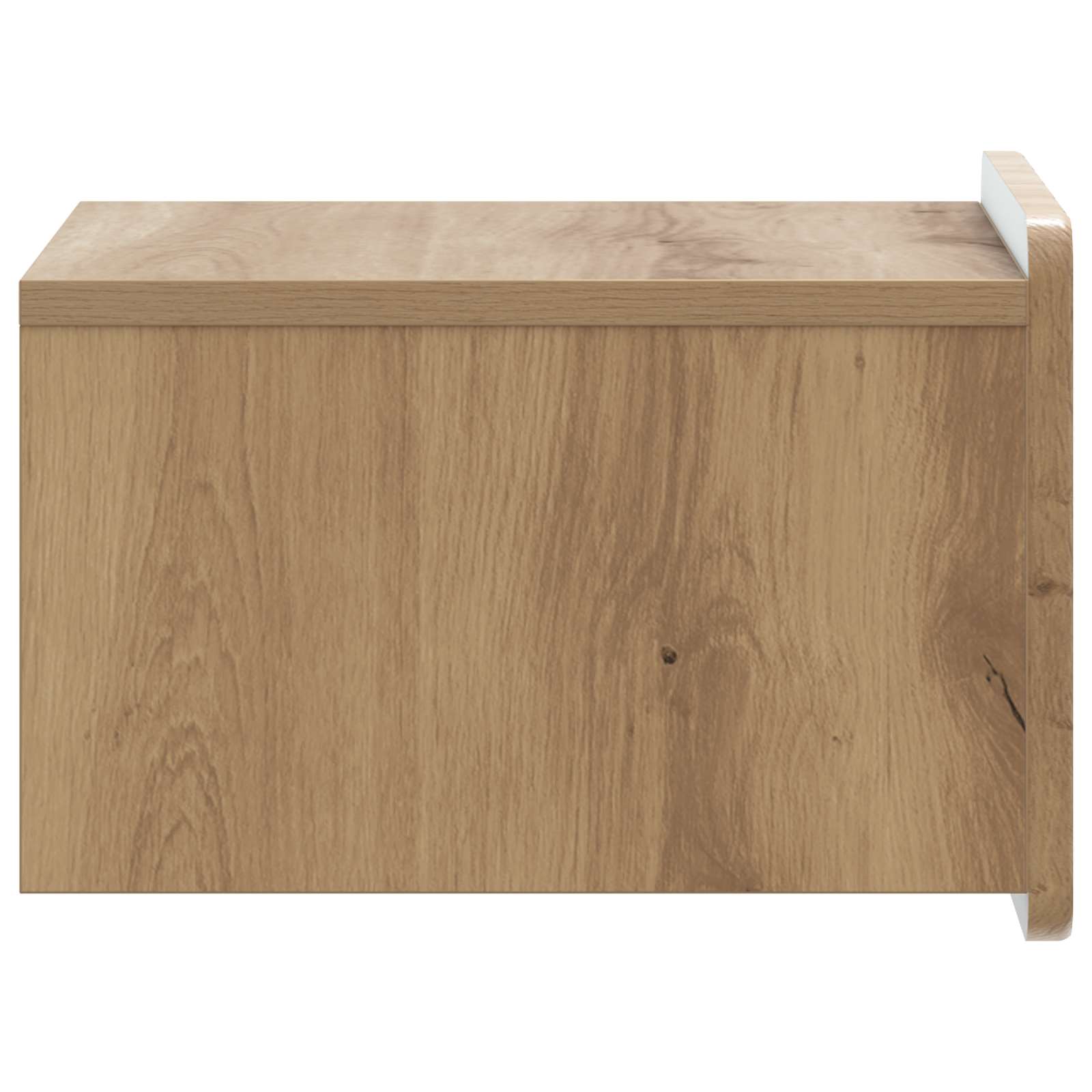 Wandmontierter Nachttisch 2 pcs Artisan-Eiche 33 x 34,5 x 24 cm