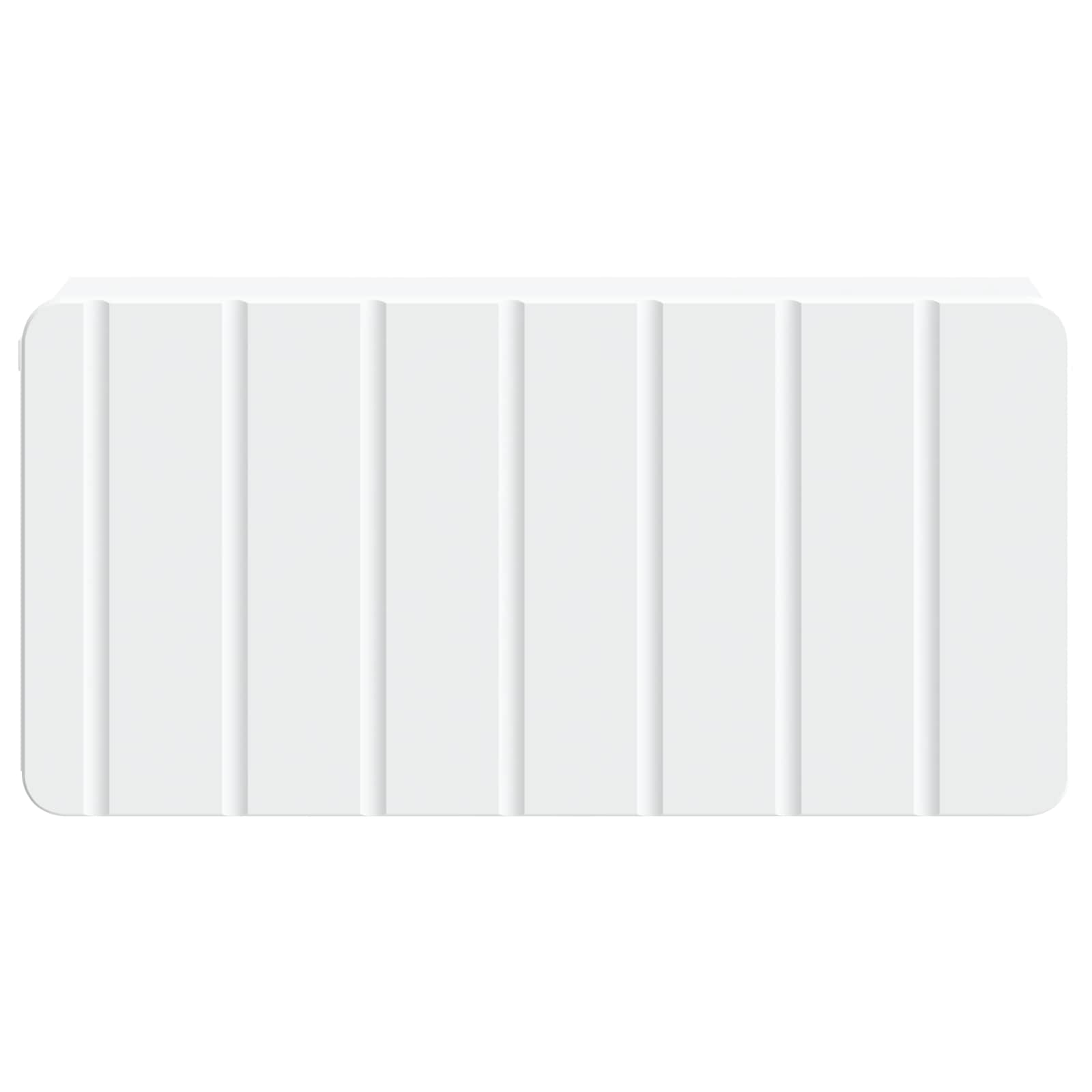 Wandmontierter Nachttisch 2 pcs Weiß 49 x 34,5 x 24 cm