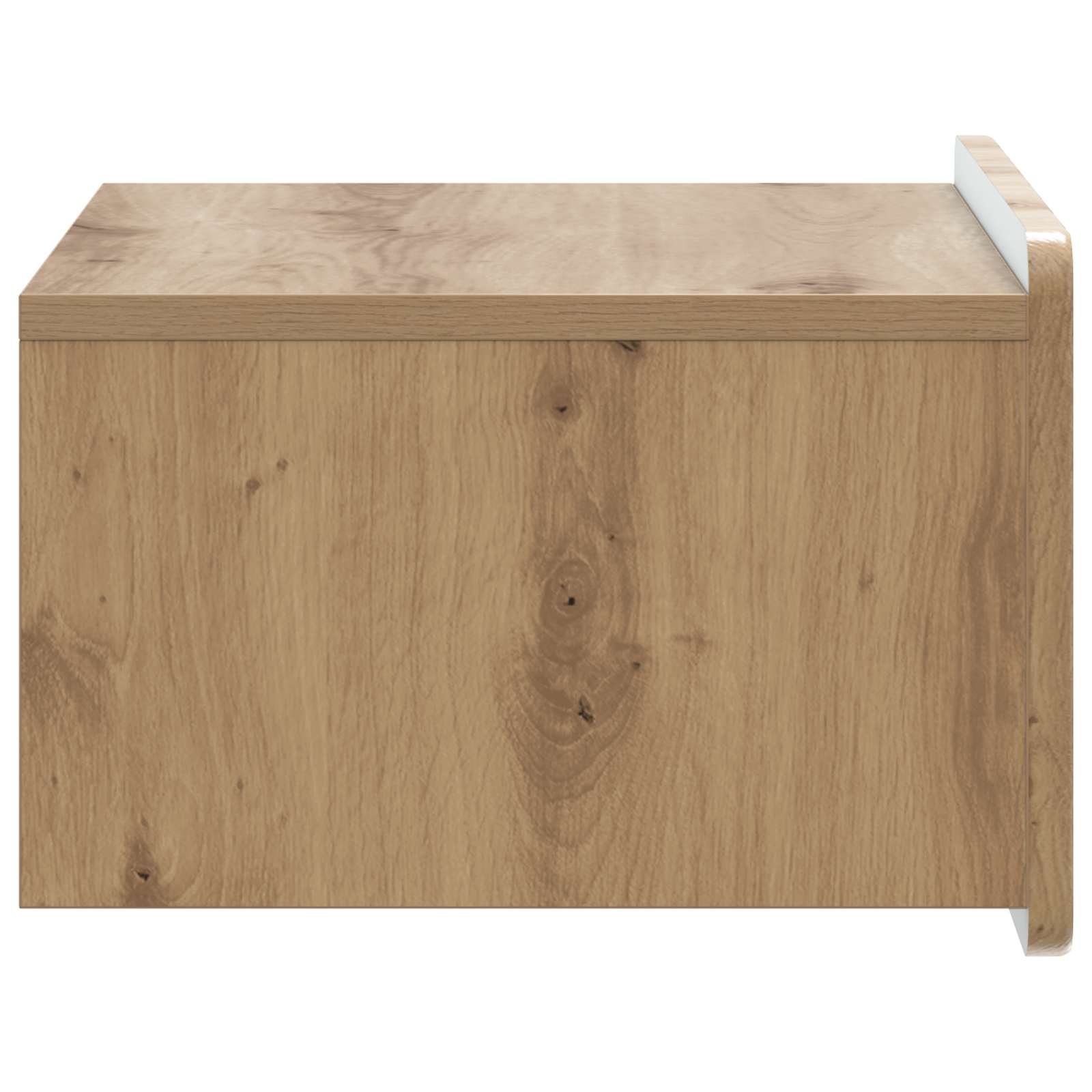 Wandmontierter Nachttisch Artisan-Eiche 49 x 34,5 x 24 cm