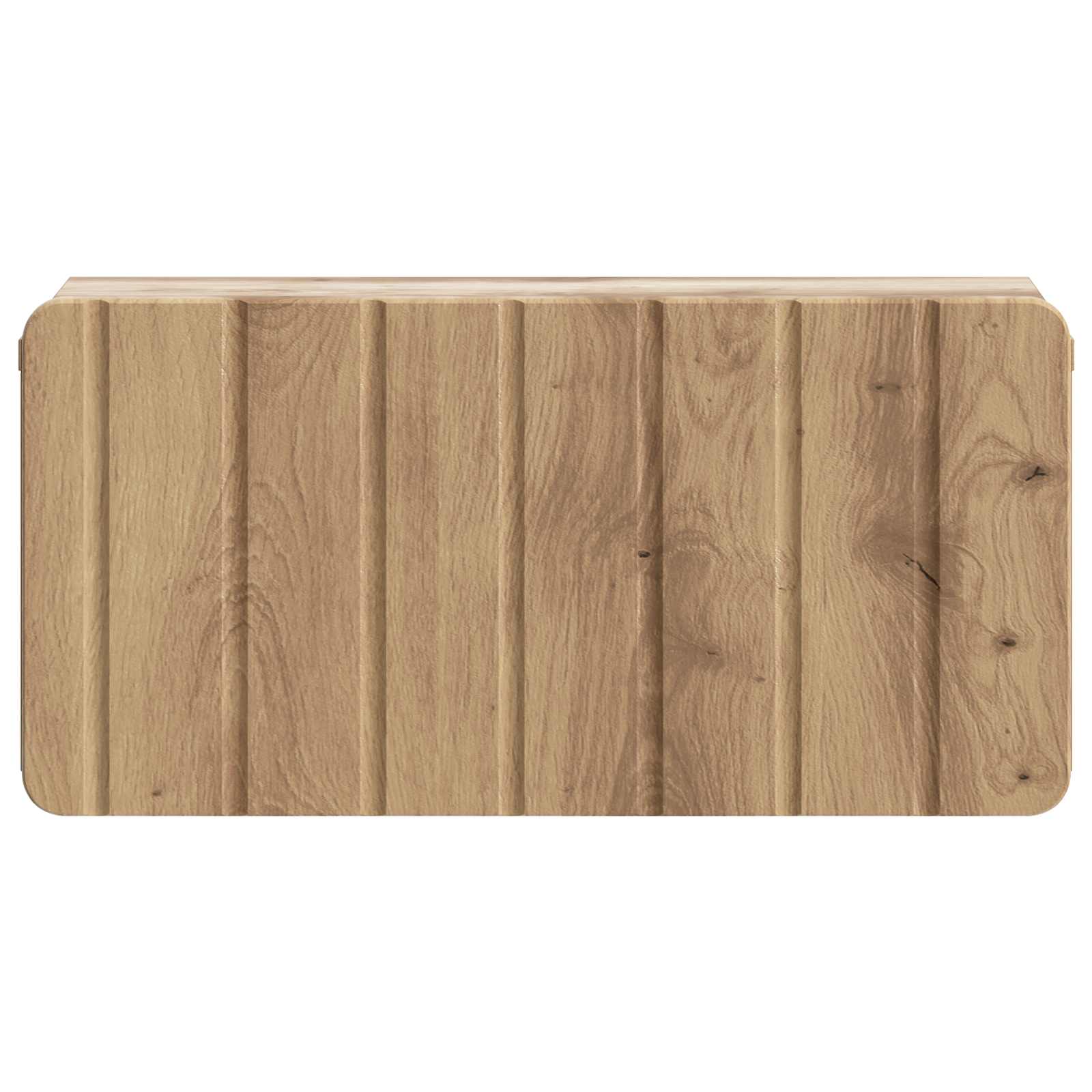 Wandmontierter Nachttisch 2 pcs Artisan-Eiche 49 x 34,5 x 24 cm