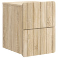 Wandmontierter Nachttisch Sonoma-Eiche 33 x 34,5 x 43 cm