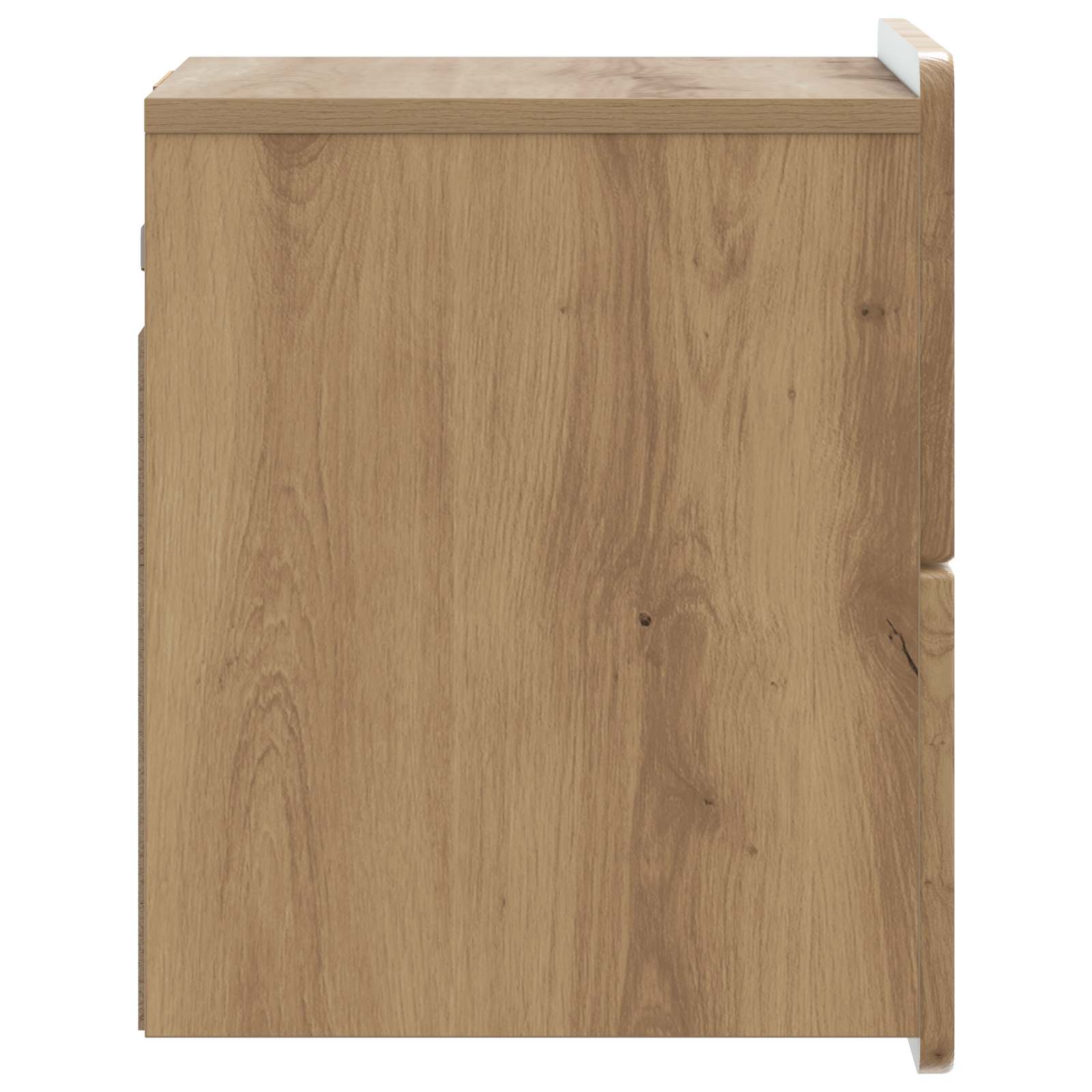 Wandmontierter Nachttisch Artisan-Eiche 33 x 34,5 x 43 cm