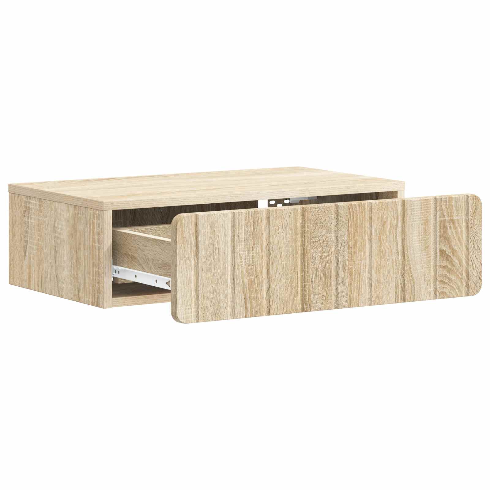 Wandmontierter Beistelltisch Sonoma-Eiche 59 x 34,5 x 17 cm
