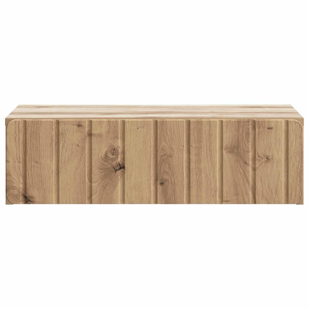 Wandmontierter Beistelltisch Artisan-Eiche 59 x 34,5 x 17 cm