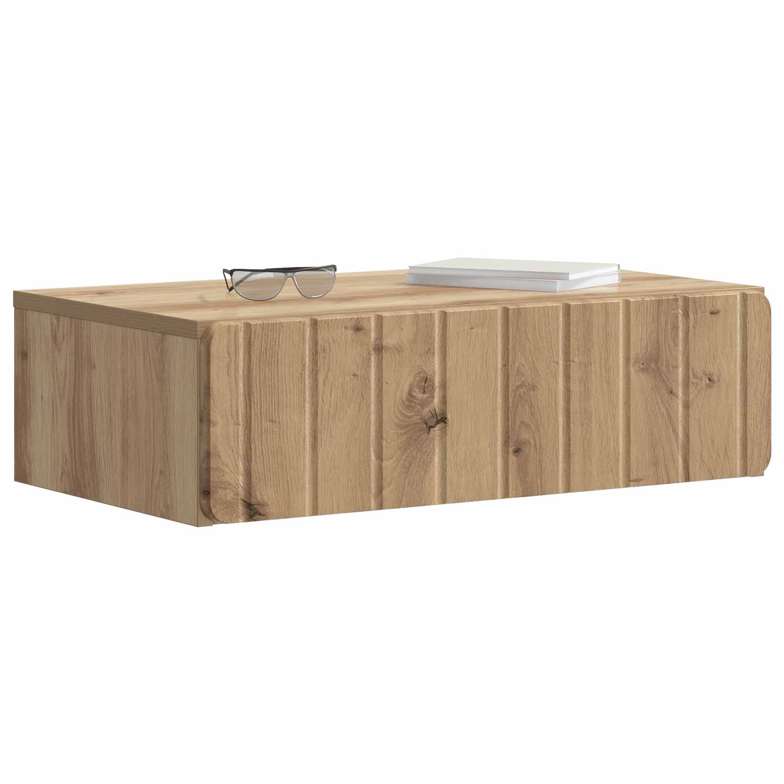 Wandmontierter Beistelltisch Artisan-Eiche 59 x 34,5 x 17 cm