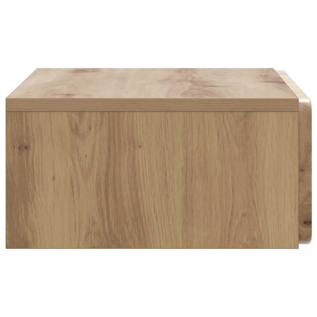 Wandmontierter Beistelltisch Artisan-Eiche 59 x 34,5 x 17 cm