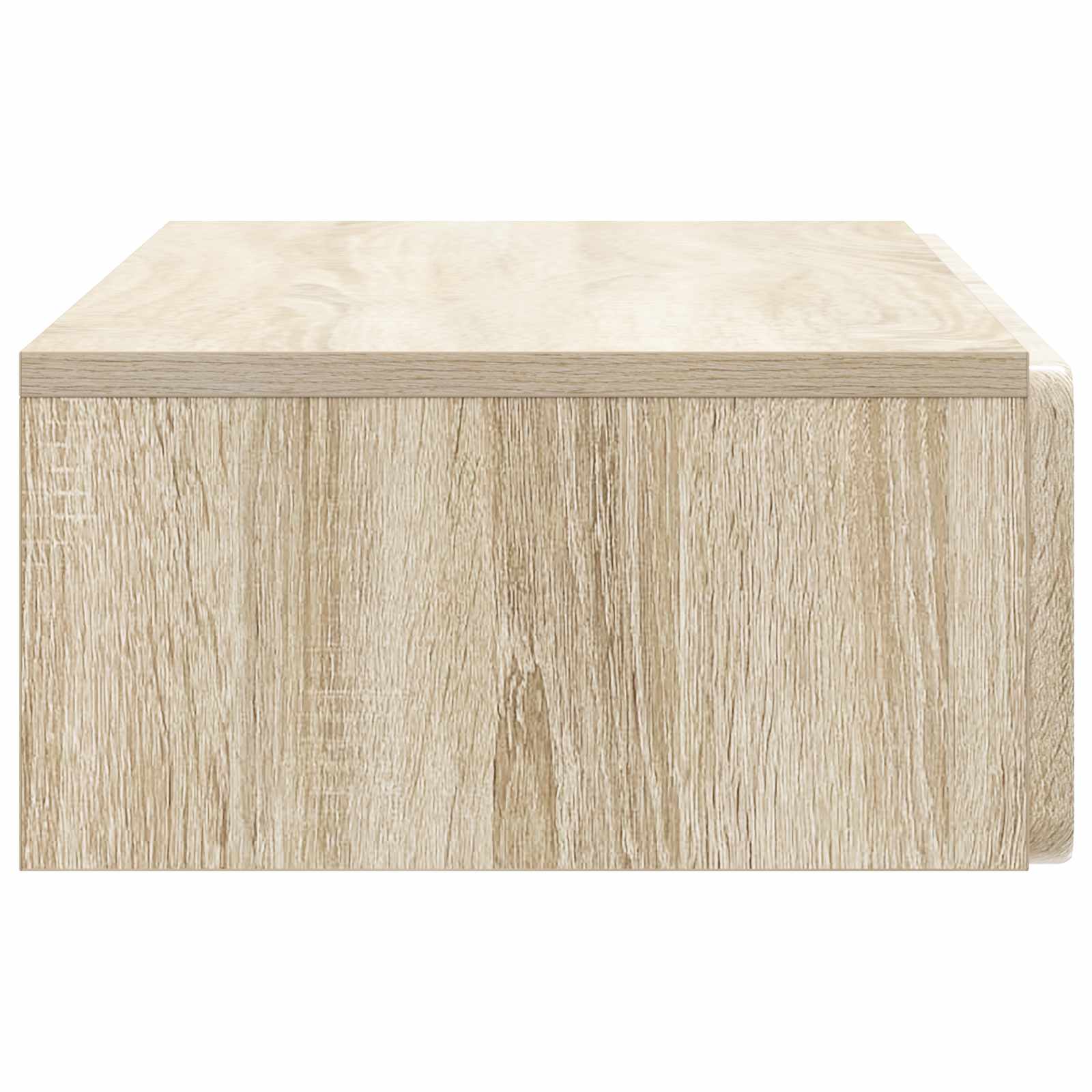 Wandmontierter Beistelltisch Sonoma-Eiche 87,5 x 34,5 x 17 cm