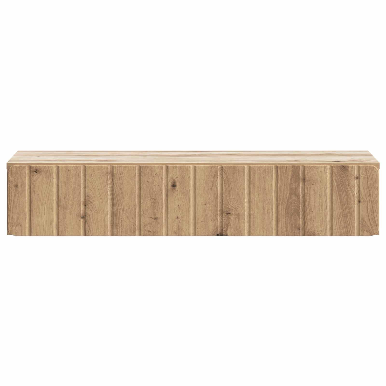 Wandmontierter Beistelltisch Artisan-Eiche 87,5 x 34,5 x 17 cm