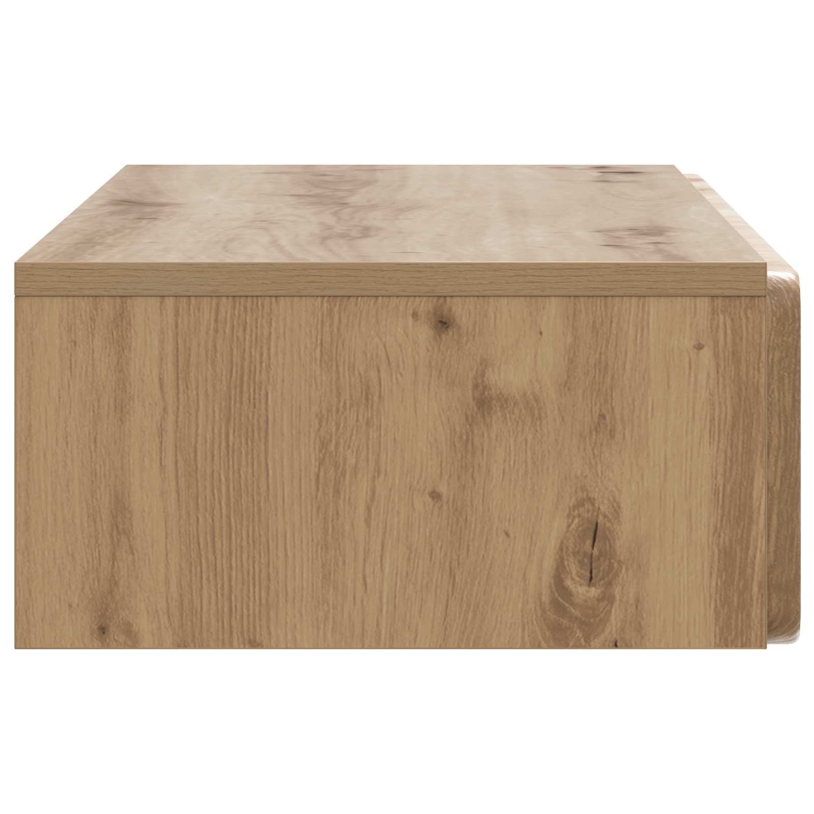 Wandmontierter Beistelltisch Artisan-Eiche 87,5 x 34,5 x 17 cm