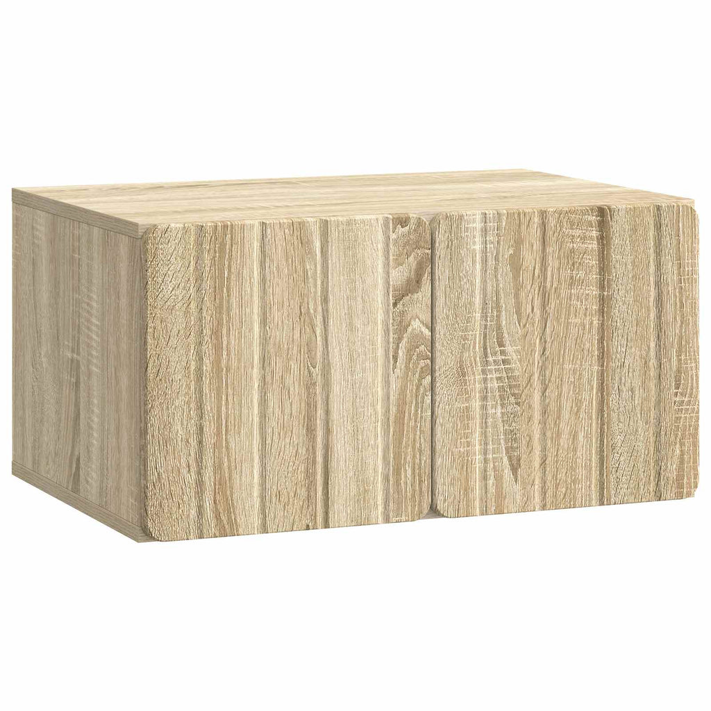 Wandmontierter TV-Schrank Sonoma-Eiche 59,5 x 41 x 30 cm