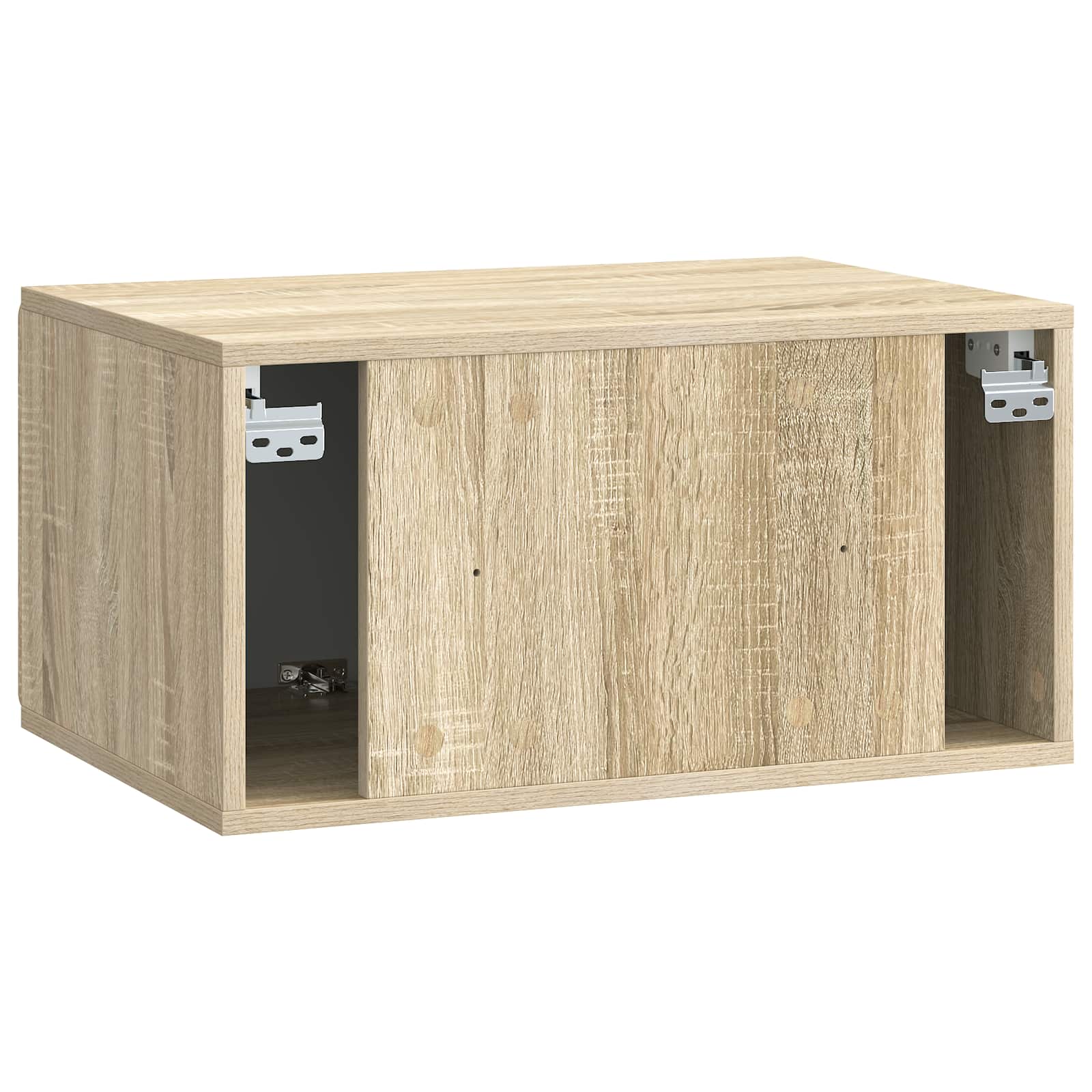 Wandmontierter TV-Schrank Sonoma-Eiche 59,5 x 41 x 30 cm