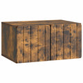 Wandmontierter TV-Schrank Geräucherte Eiche 59,5 x 41 x 30 cm