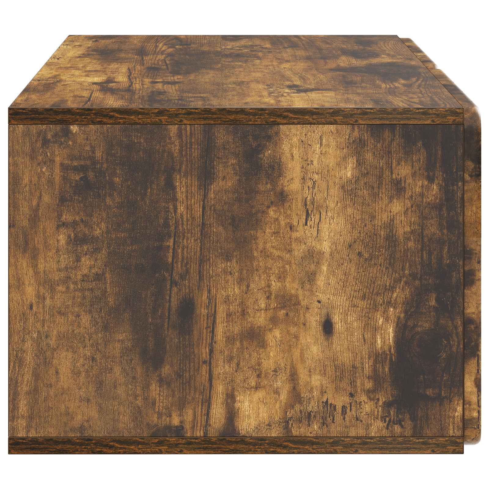 Wandmontierter TV-Schrank Geräucherte Eiche 59,5 x 41 x 30 cm