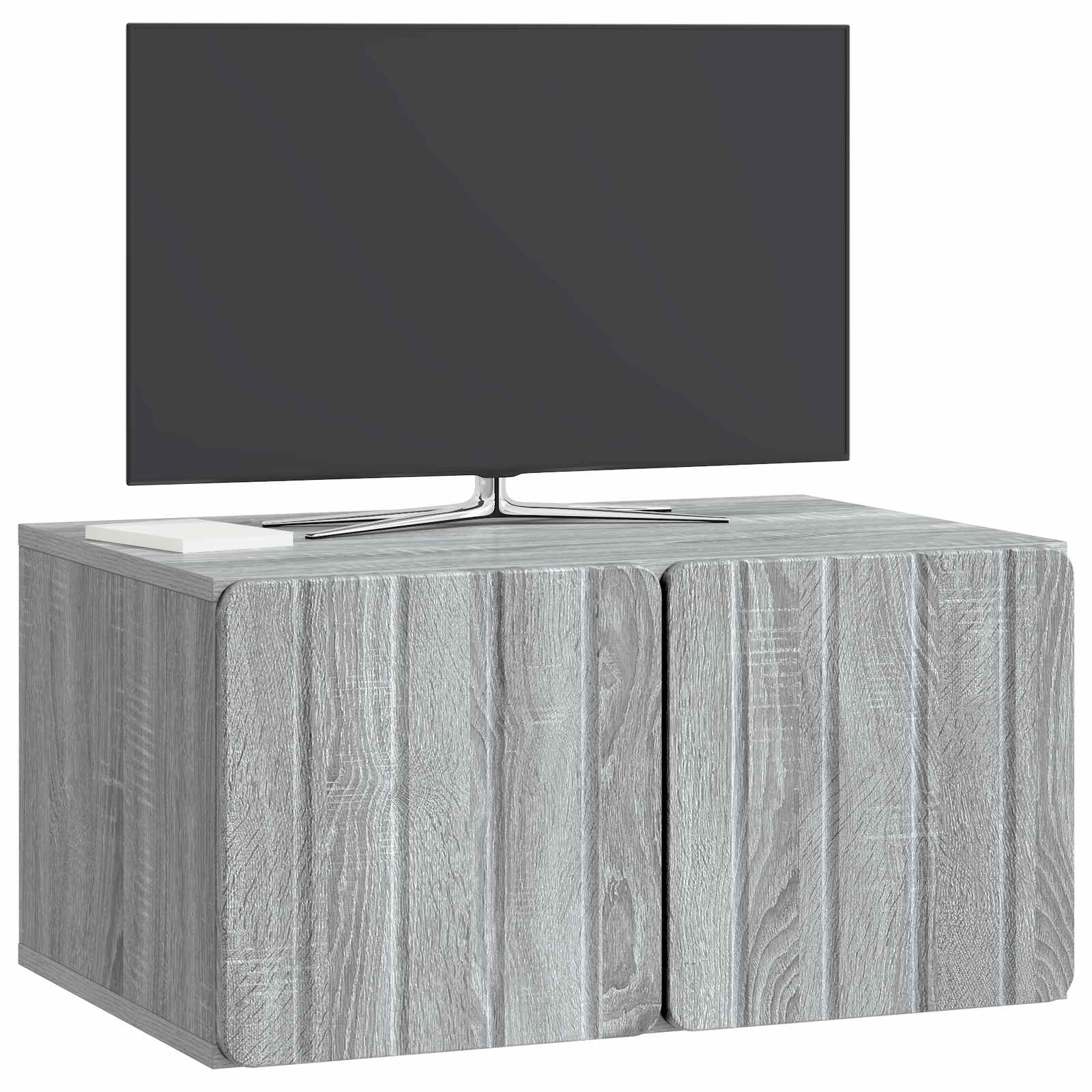 Wandmontierter TV-Schrank Graues Sonoma 59,5 x 41 x 30 cm