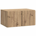 Wandmontierter TV-Schrank Artisan-Eiche 59,5 x 41 x 30 cm