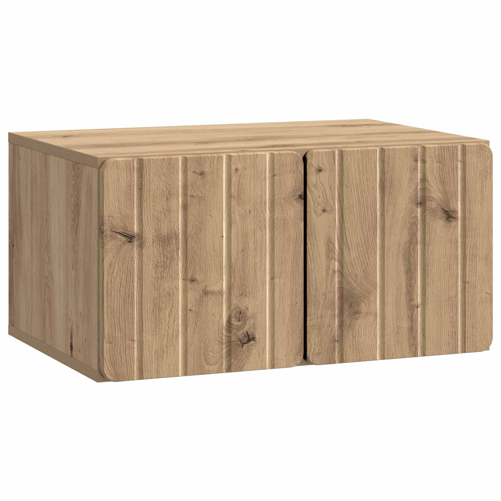 Wandmontierter TV-Schrank Artisan-Eiche 59,5 x 41 x 30 cm