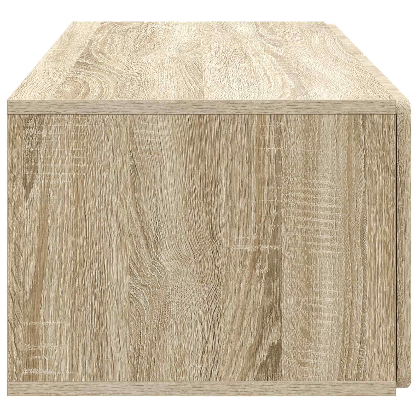 Wandmontierter TV-Schrank Sonoma-Eiche 78,5 x 41 x 30 cm