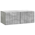 Wandmontierter TV-Schrank Betongrau 78,5 x 41 x 30 cm