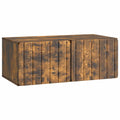 Wandmontierter TV-Schrank Geräucherte Eiche 78,5 x 41 x 30 cm
