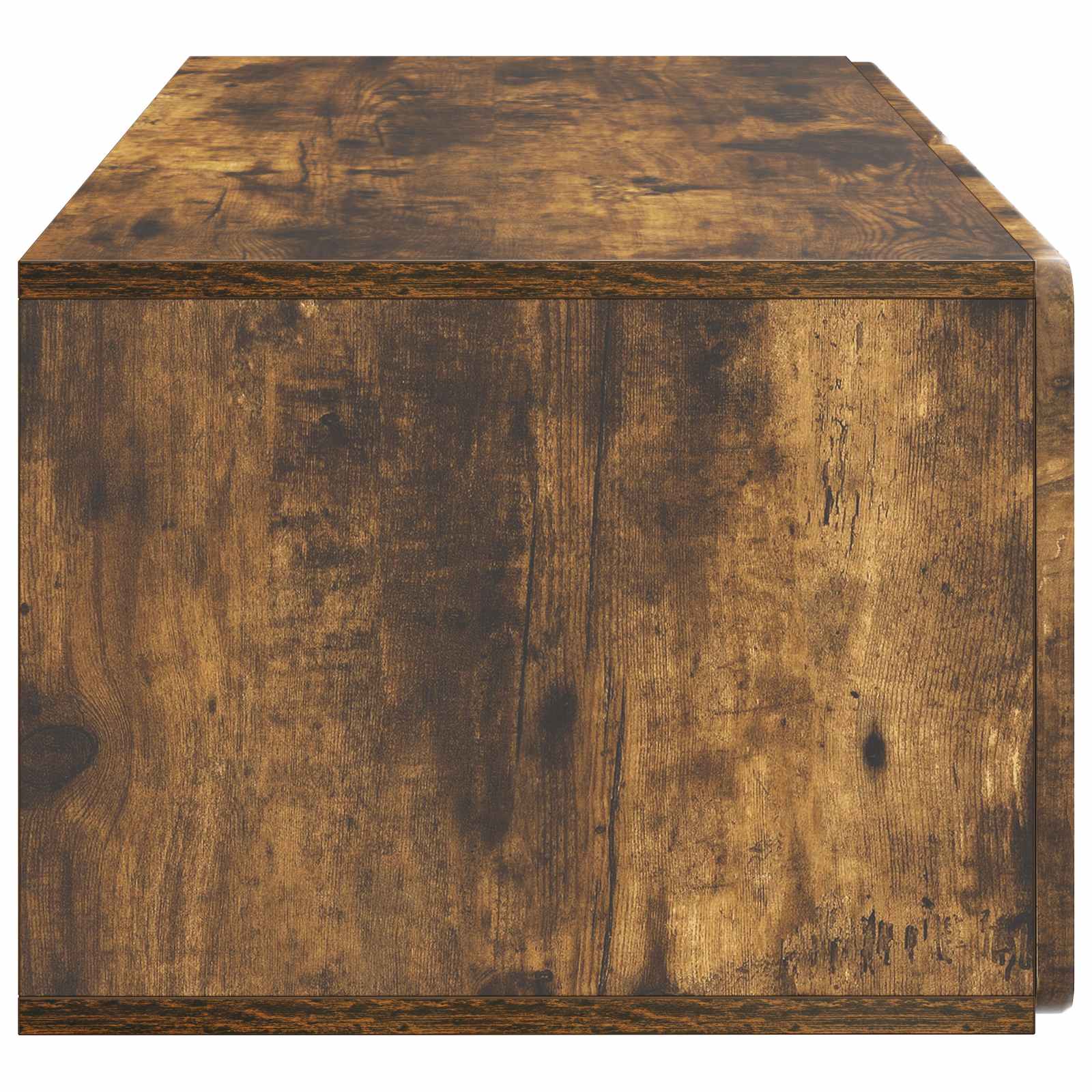 Wandmontierter TV-Schrank Geräucherte Eiche 78,5 x 41 x 30 cm