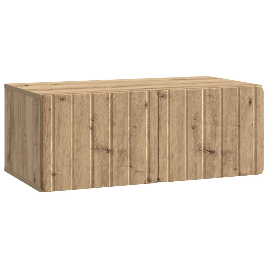 Wandmontierter TV-Schrank Artisan-Eiche 78,5 x 41 x 30 cm