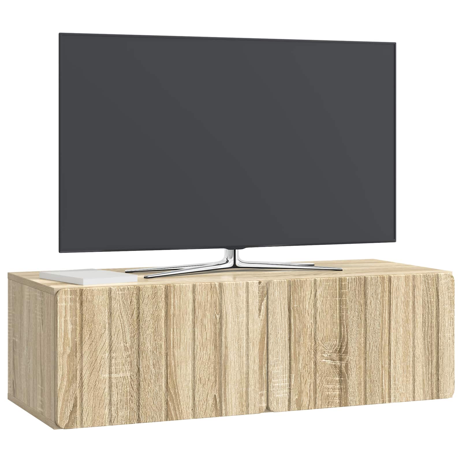Wandmontierter TV-Schrank Sonoma-Eiche 98 x 41 x 30 cm
