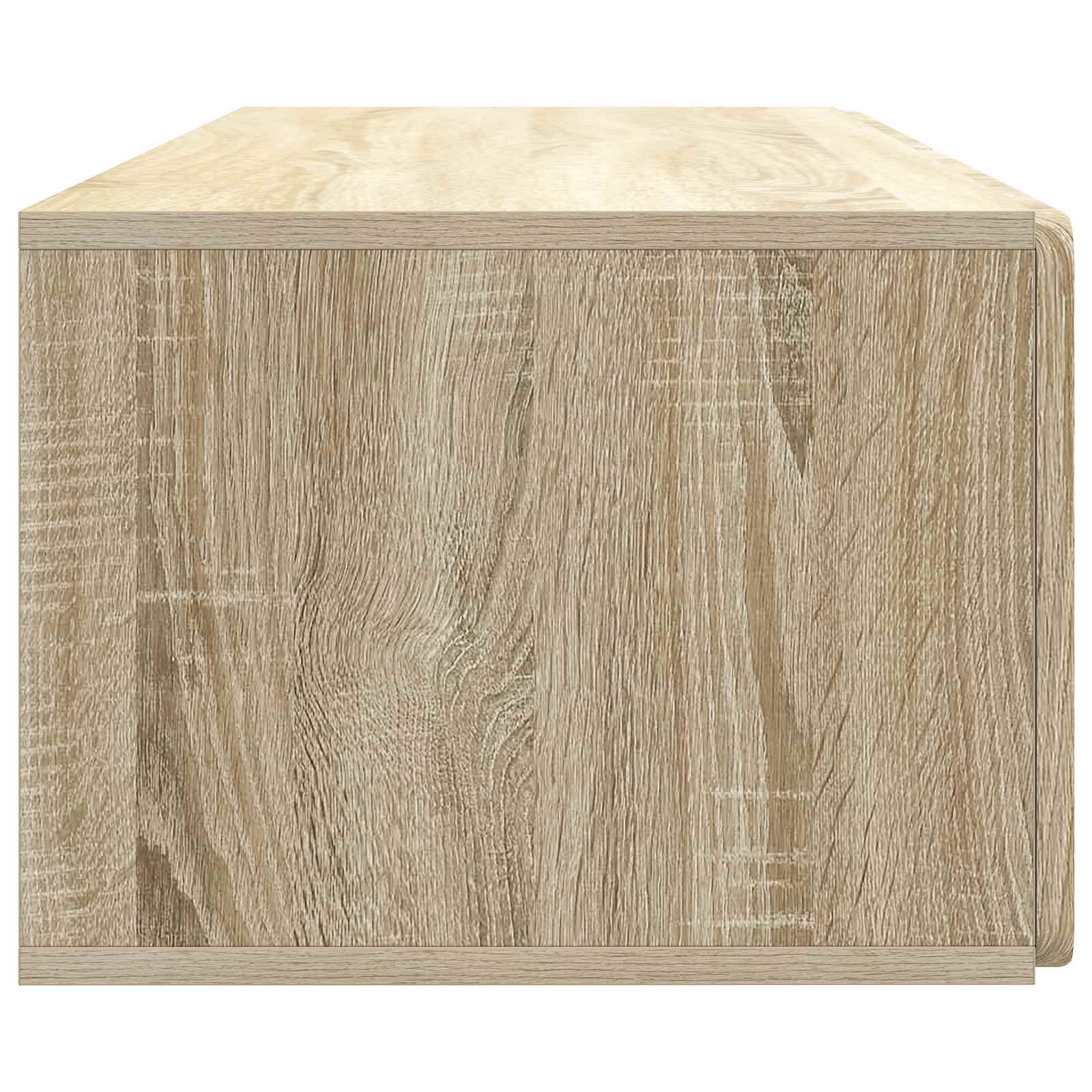 Wandmontierter TV-Schrank Sonoma-Eiche 98 x 41 x 30 cm