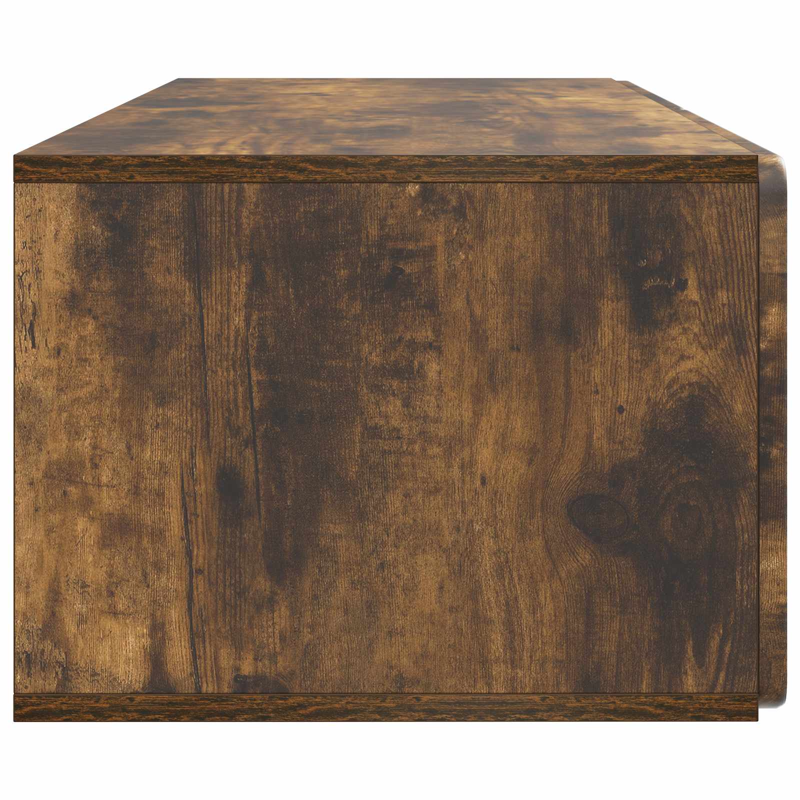 Wandmontierter TV-Schrank Geräucherte Eiche 98 x 41 x 30 cm