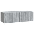 Wandmontierter TV-Schrank Graues Sonoma 98 x 41 x 30 cm