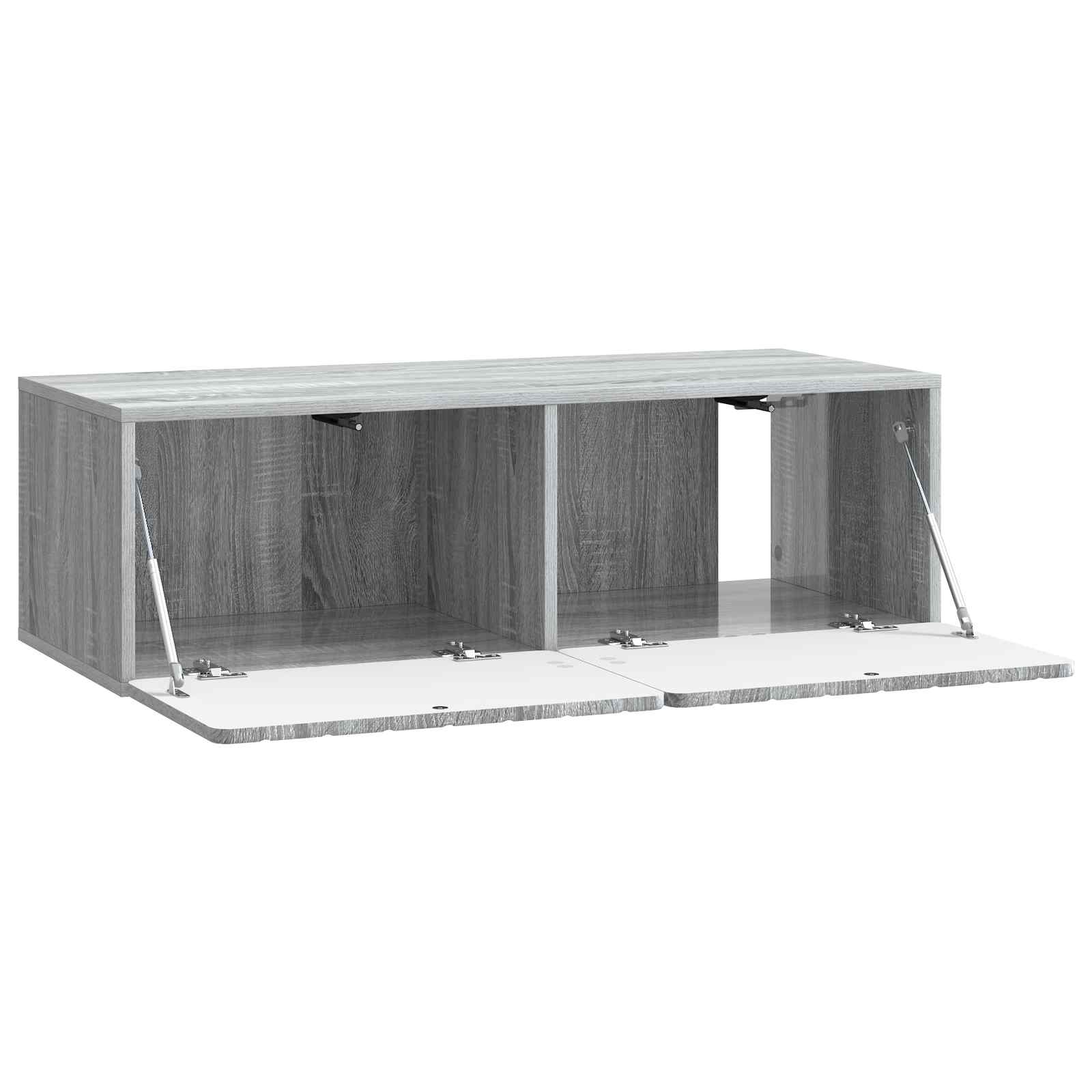 Wandmontierter TV-Schrank Graues Sonoma 98 x 41 x 30 cm