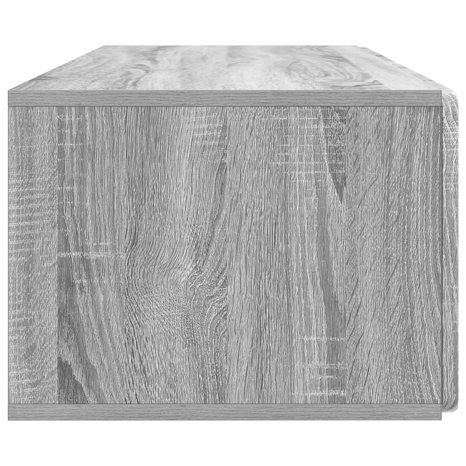Wandmontierter TV-Schrank Graues Sonoma 98 x 41 x 30 cm