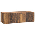 Wandmontierter TV-Schrank Altholz 98 x 41 x 30 cm Holzwerkstoff